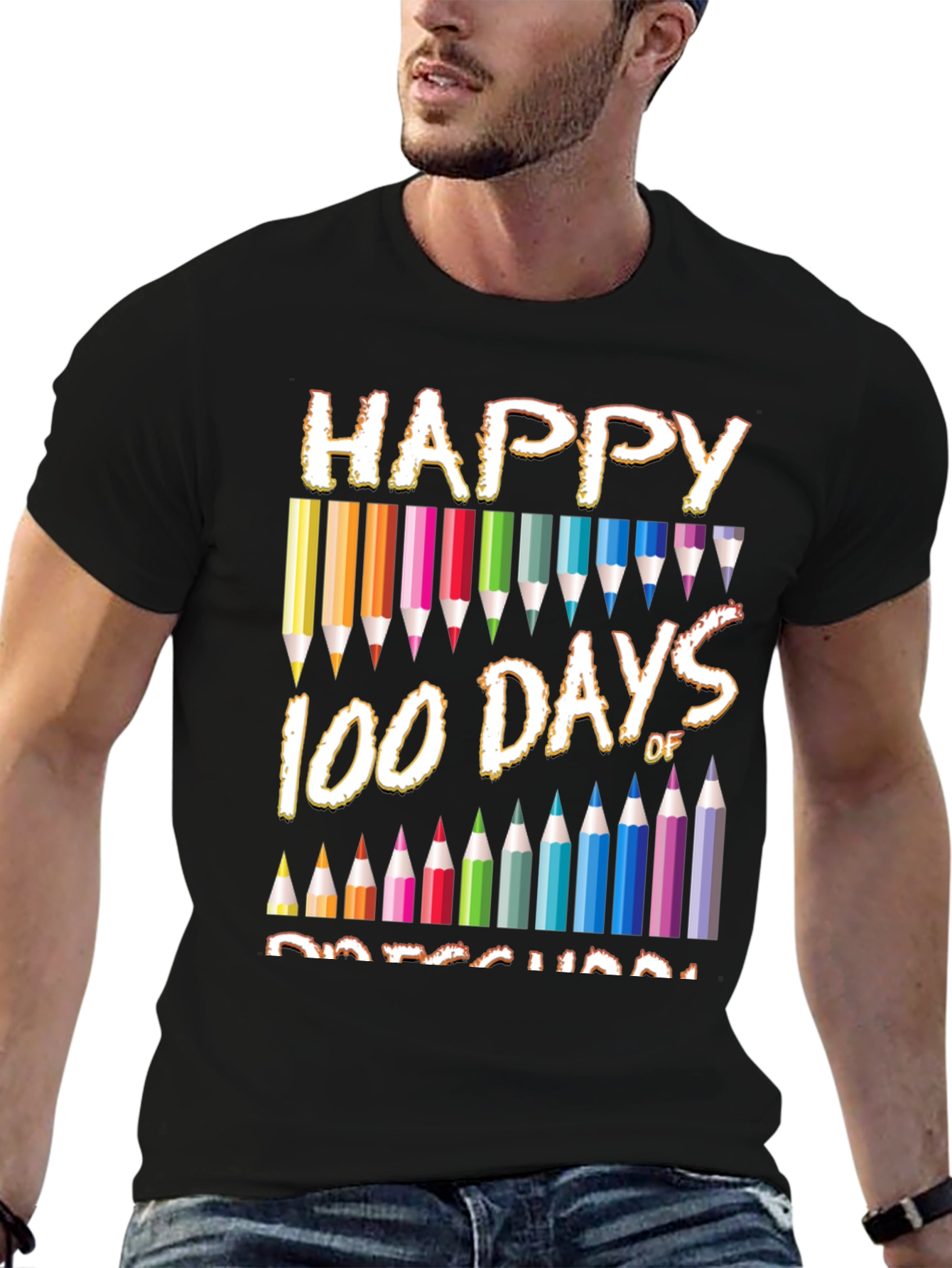 Happy 100 Days of Preschool T-Shirt