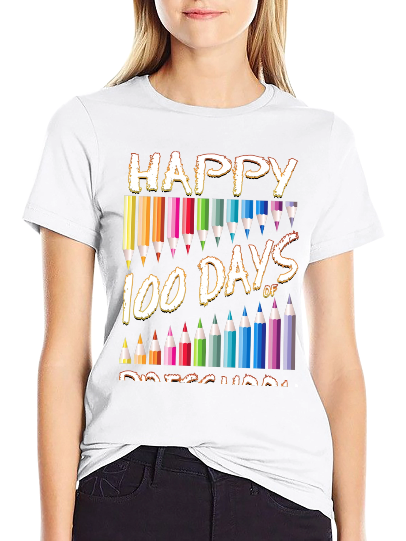 Happy 100 Days of Preschool T-Shirt