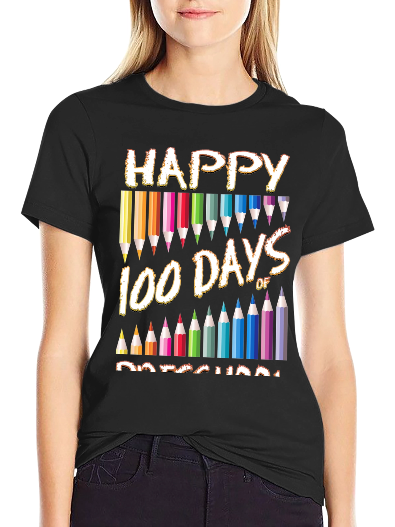 Happy 100 Days of Preschool T-Shirt