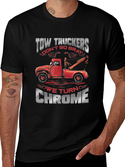 Tow Truckers Chrome T-Shirt