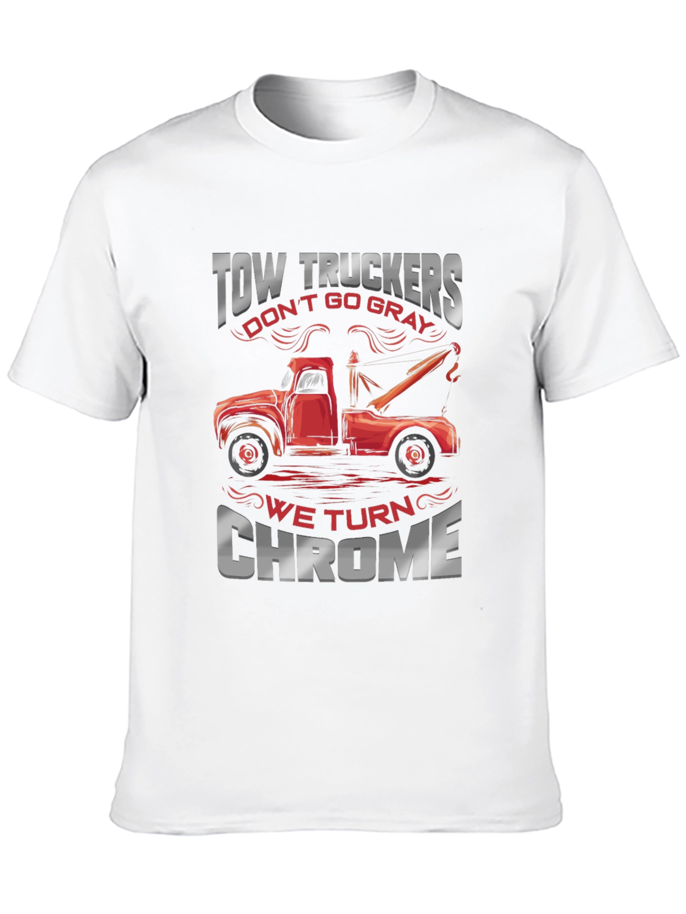 Tow Truckers Chrome T-Shirt