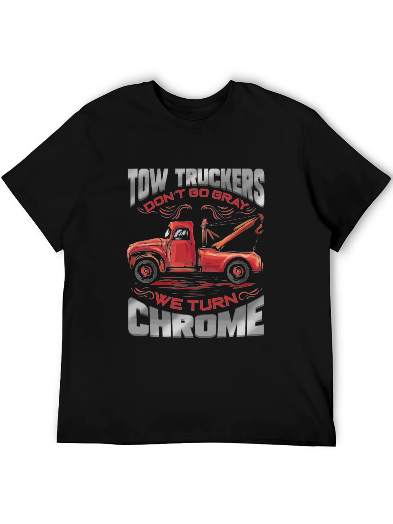 Tow Truckers Chrome T-Shirt