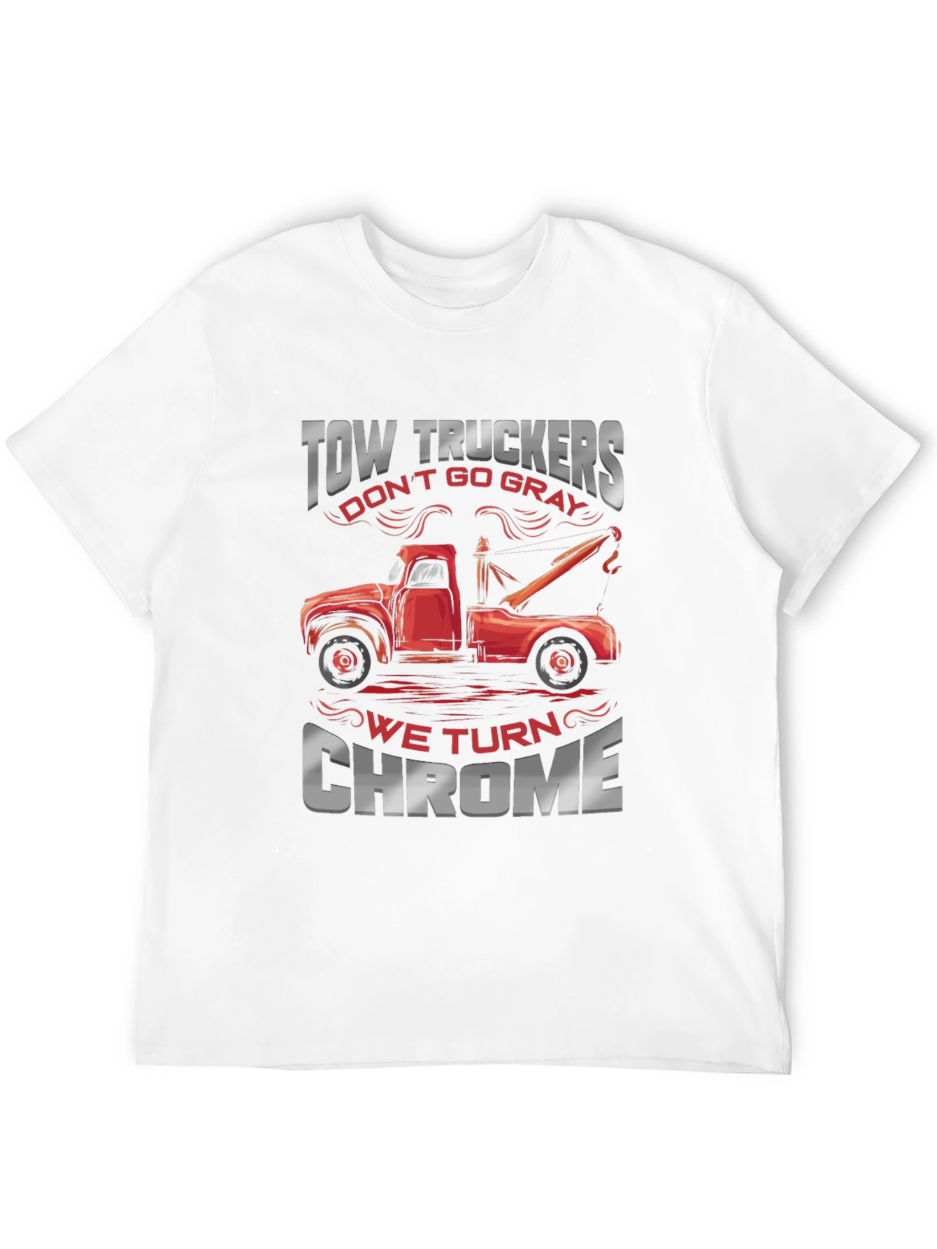 Tow Truckers Chrome T-Shirt