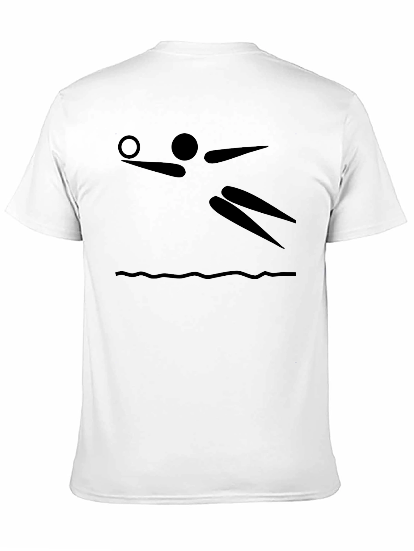 Black Volleyball Graphic Tee