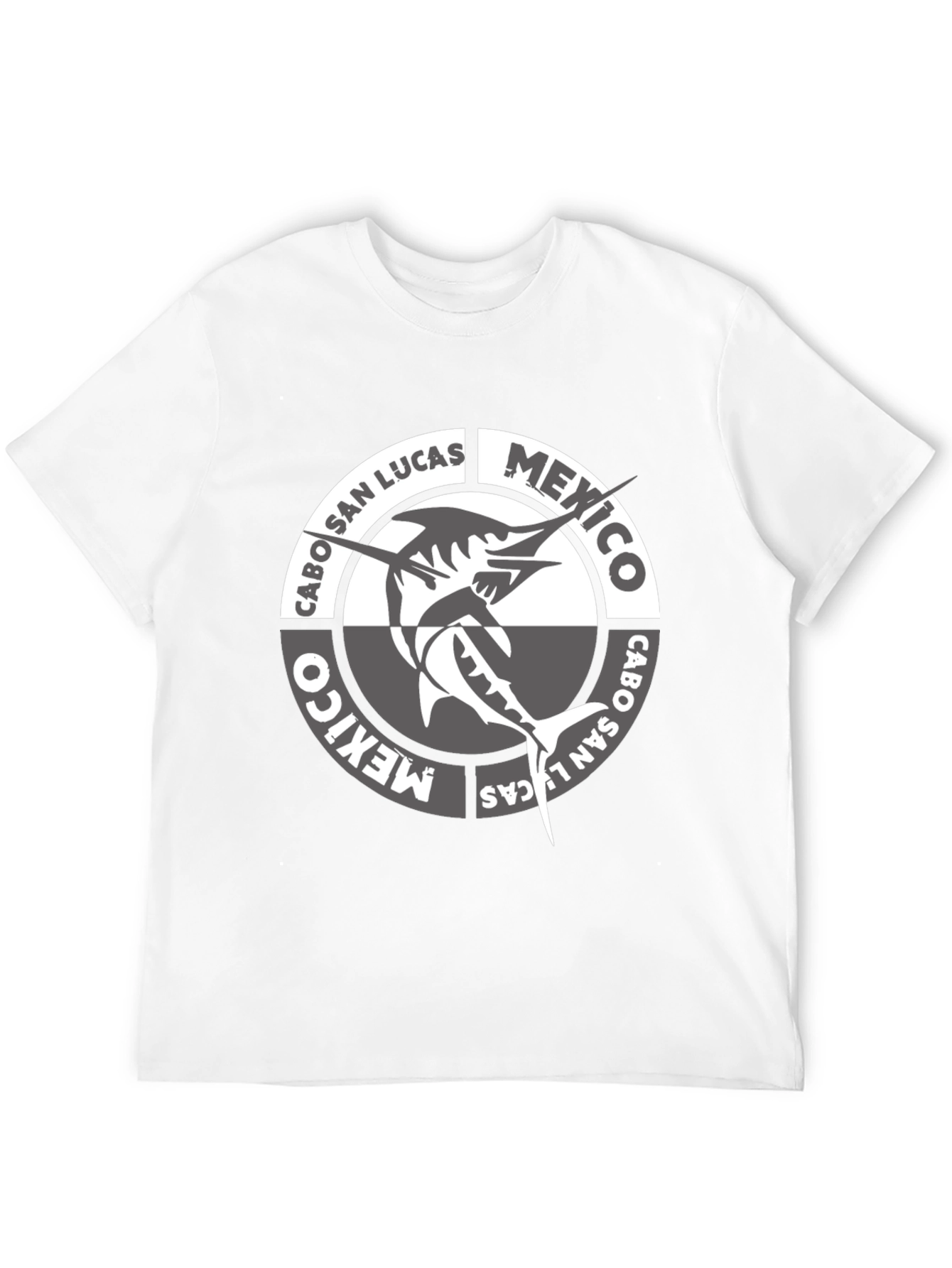 Cabo San Lucas Mexico Fish Graphic T-Shirt