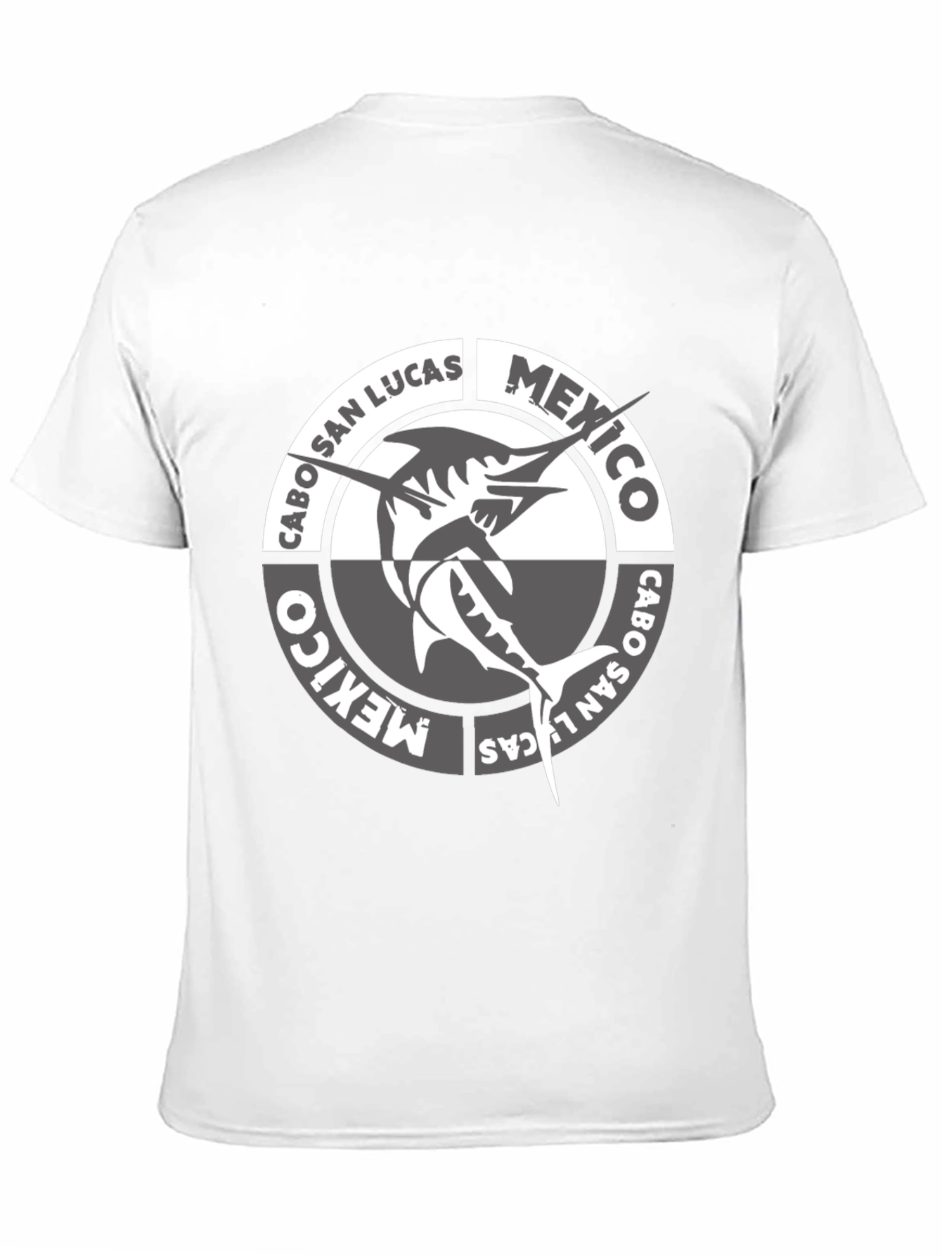 Cabo San Lucas Mexico Fish Graphic T-Shirt