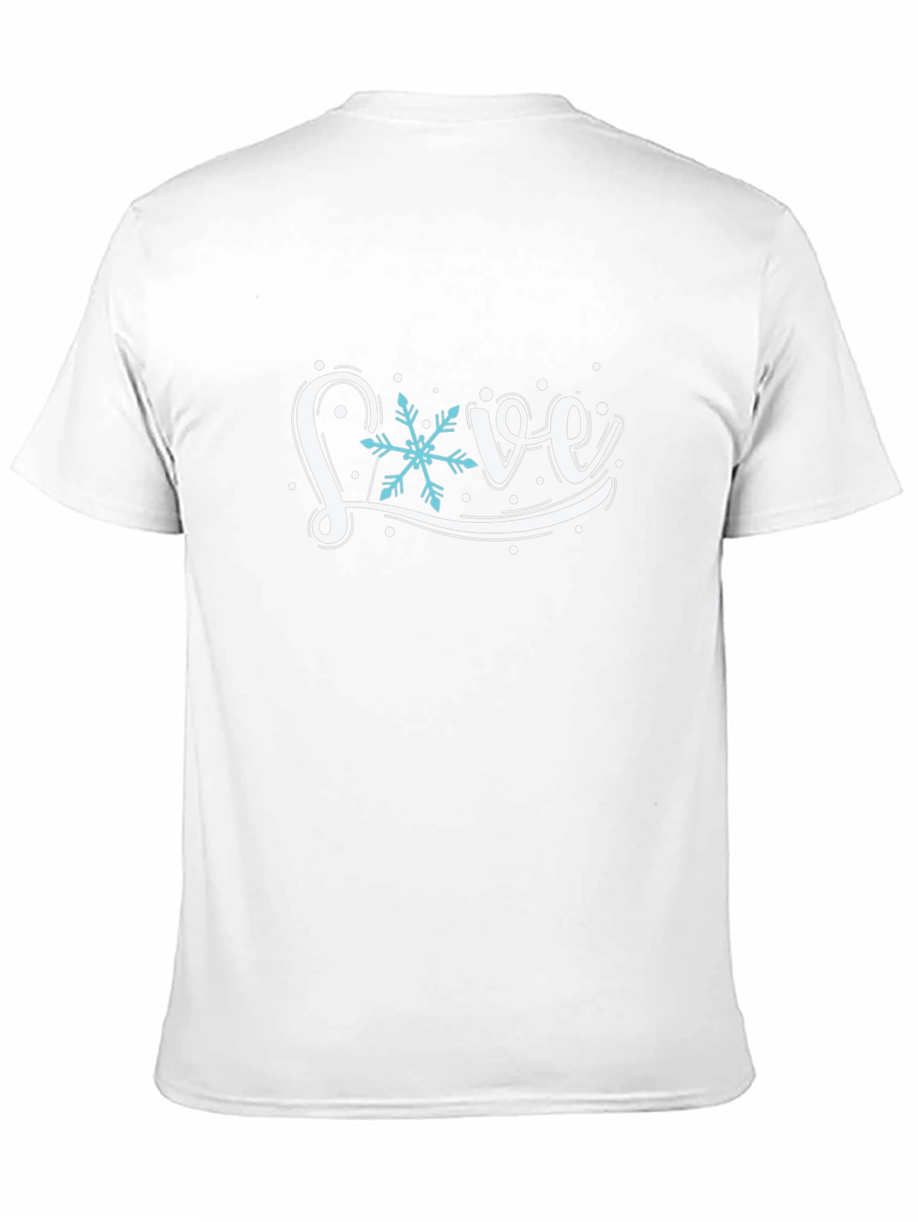 Winter Snowflake Love Graphic T-Shirt