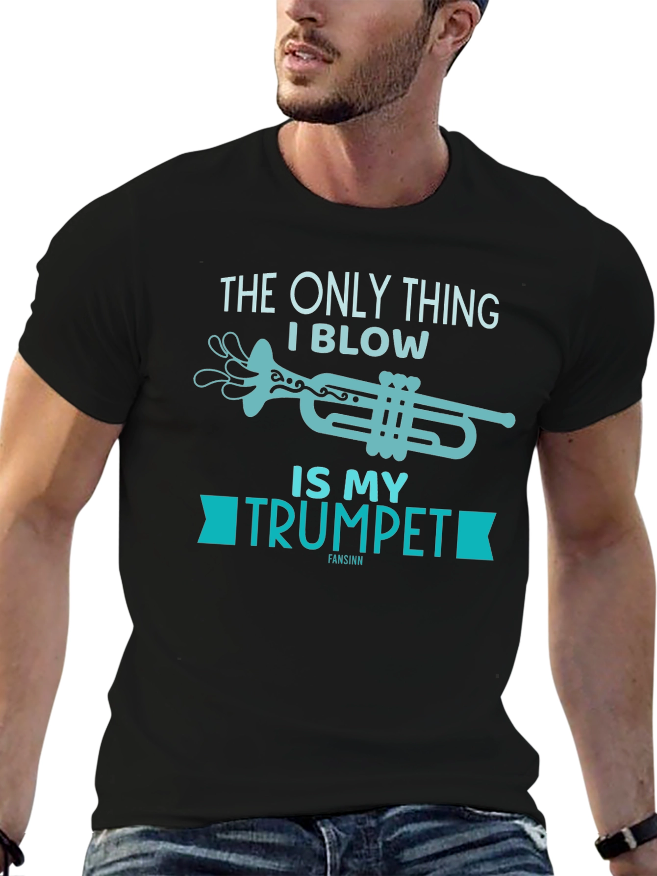 Funny Trumpet T-Shirt - The Only Thing I Blow!