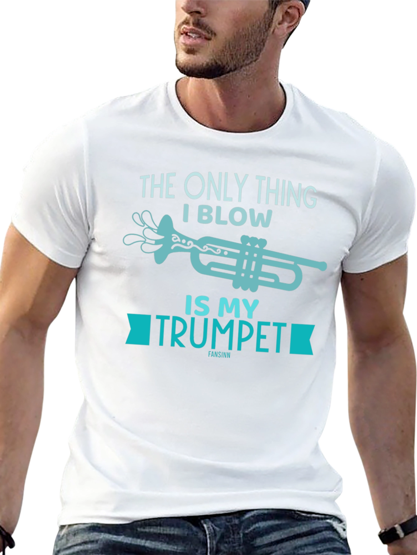 Funny Trumpet T-Shirt - The Only Thing I Blow!