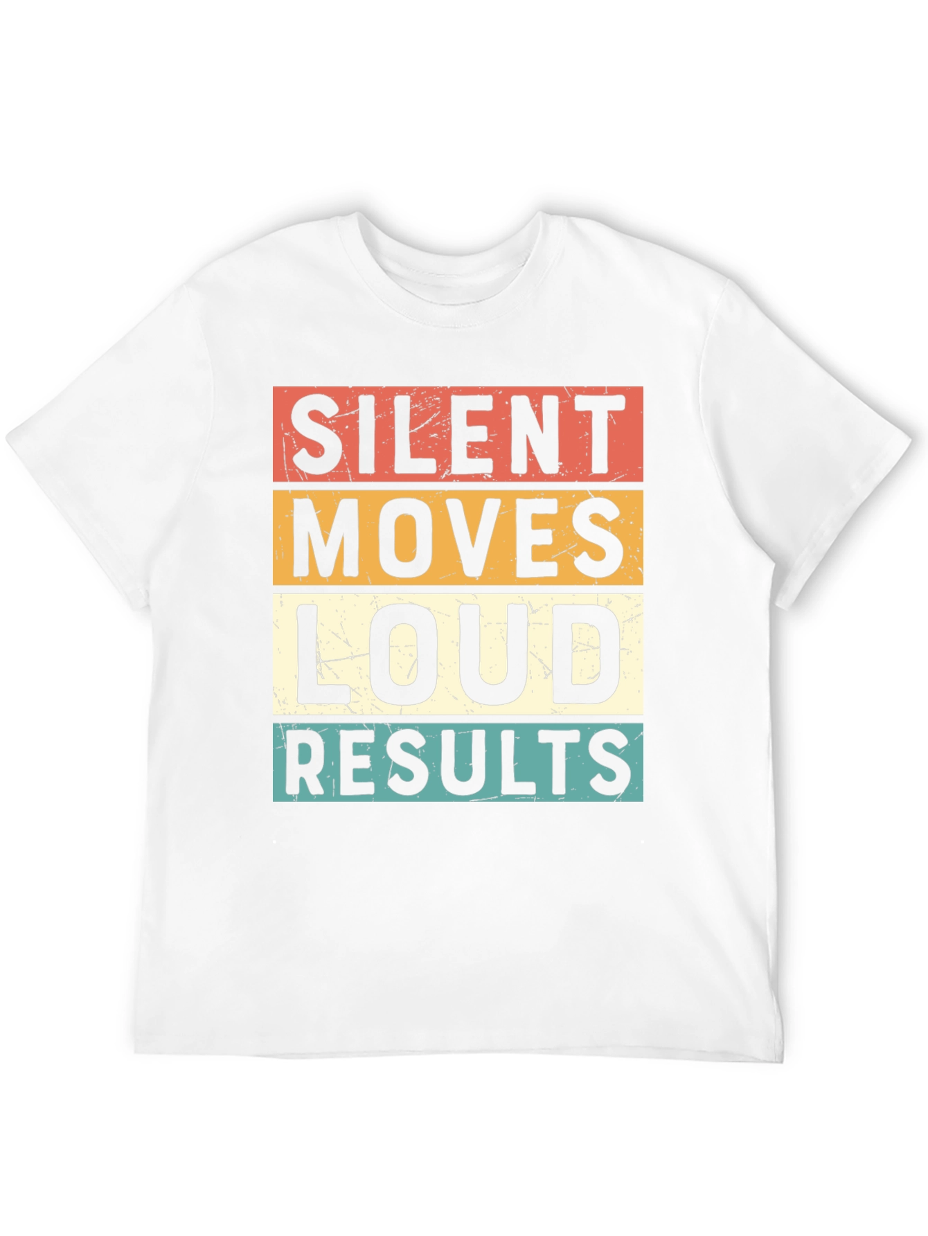 Silent Moves Loud Results Graphic Tee