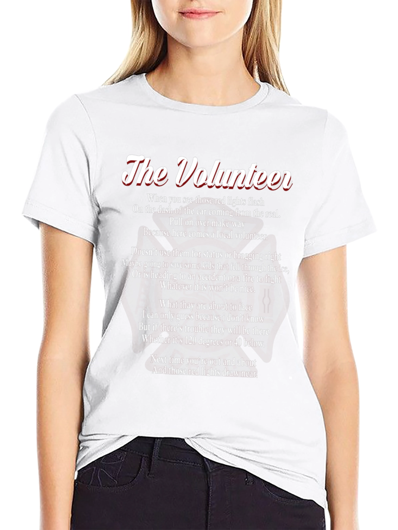 The Volunteer Poem T-Shirt