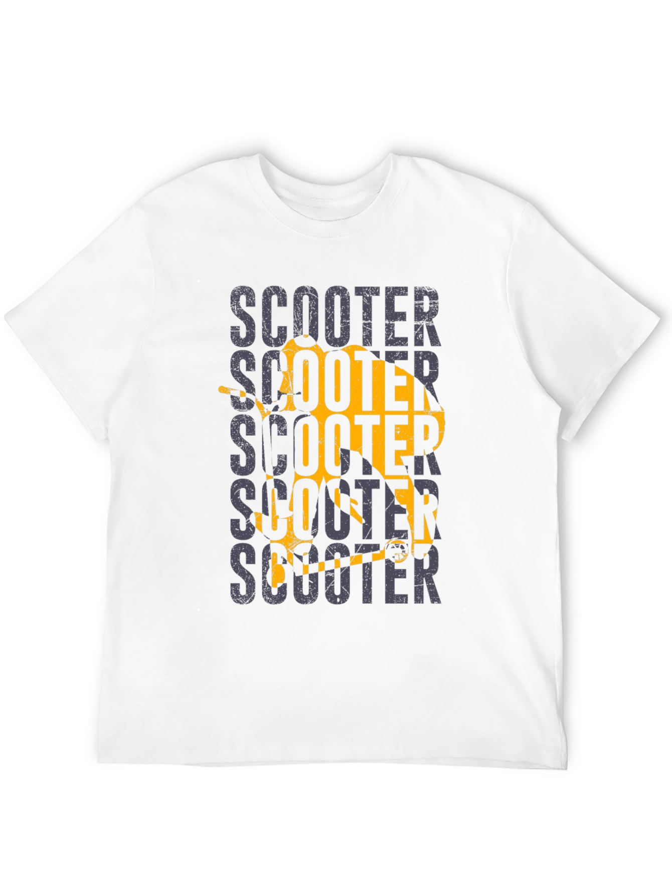 Scooter Graphic Tee - Retro Motorcycle Shirt