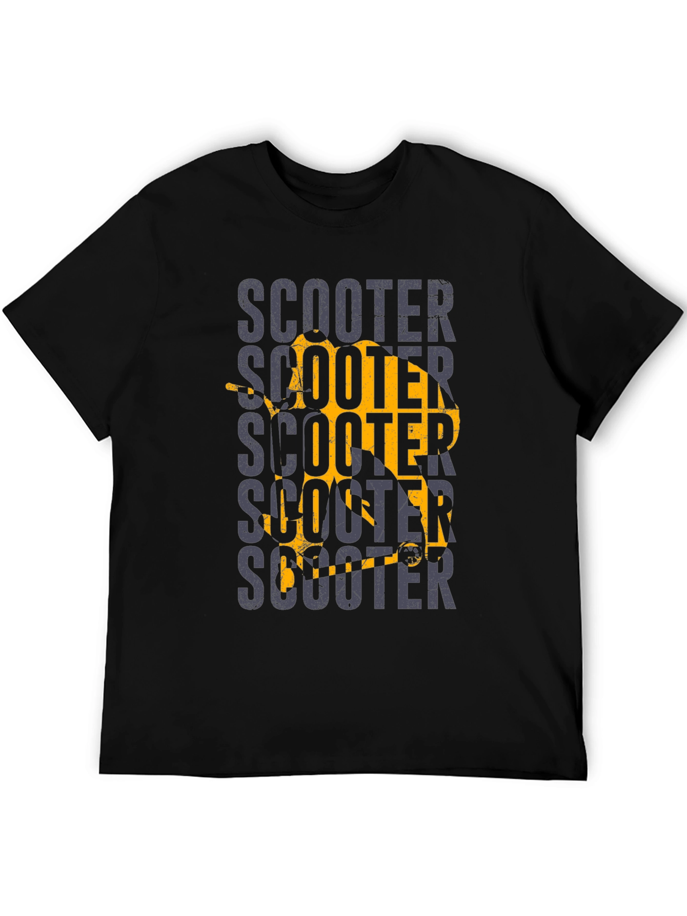 Scooter Graphic Tee - Retro Motorcycle Shirt