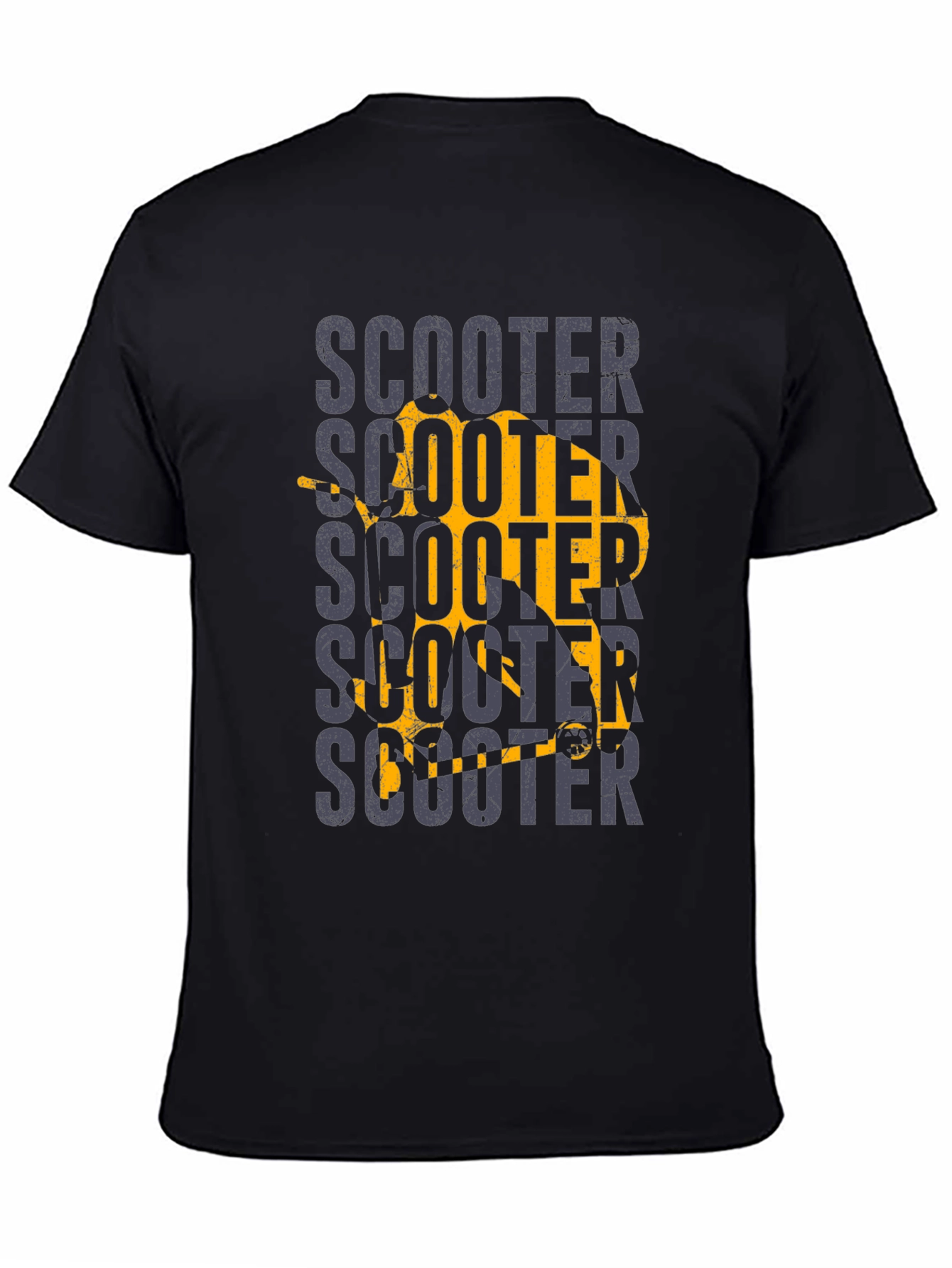 Scooter Graphic Tee - Retro Motorcycle Shirt