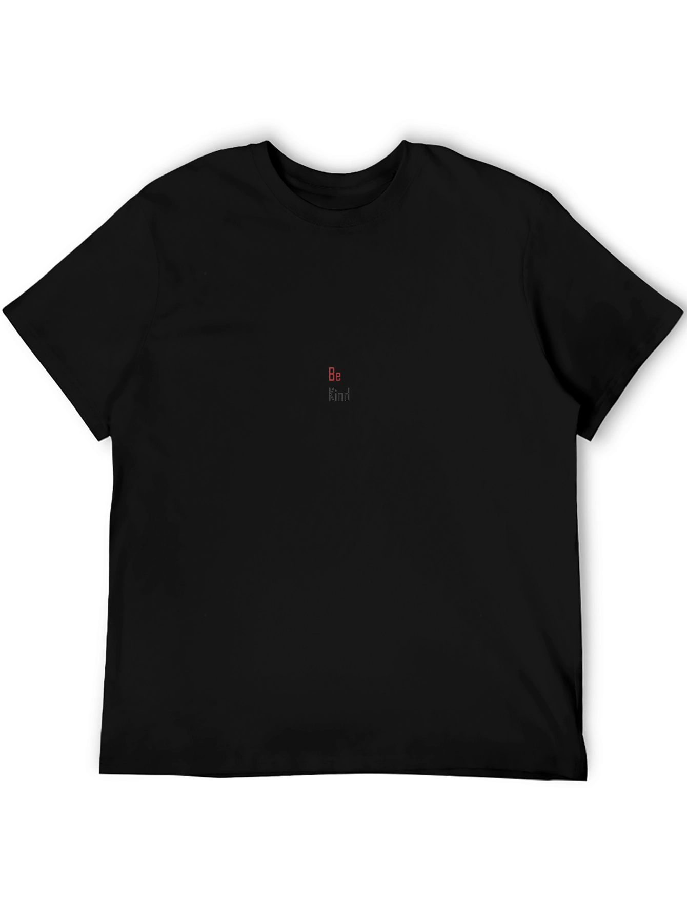 Be Kind Black T-Shirt - Soft & Stylish
