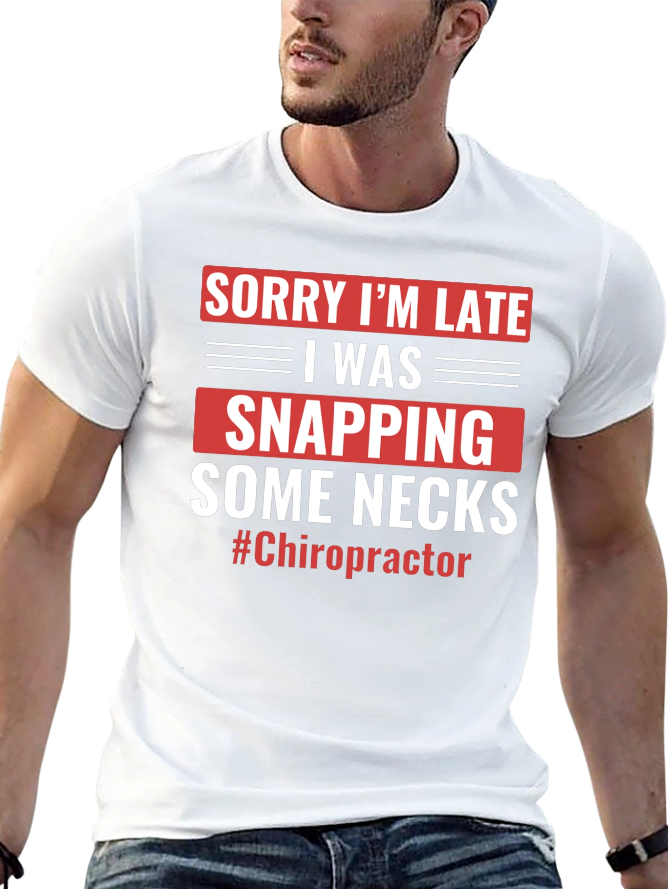 Funny Chiropractor T-Shirt - Snapping Necks Humor
