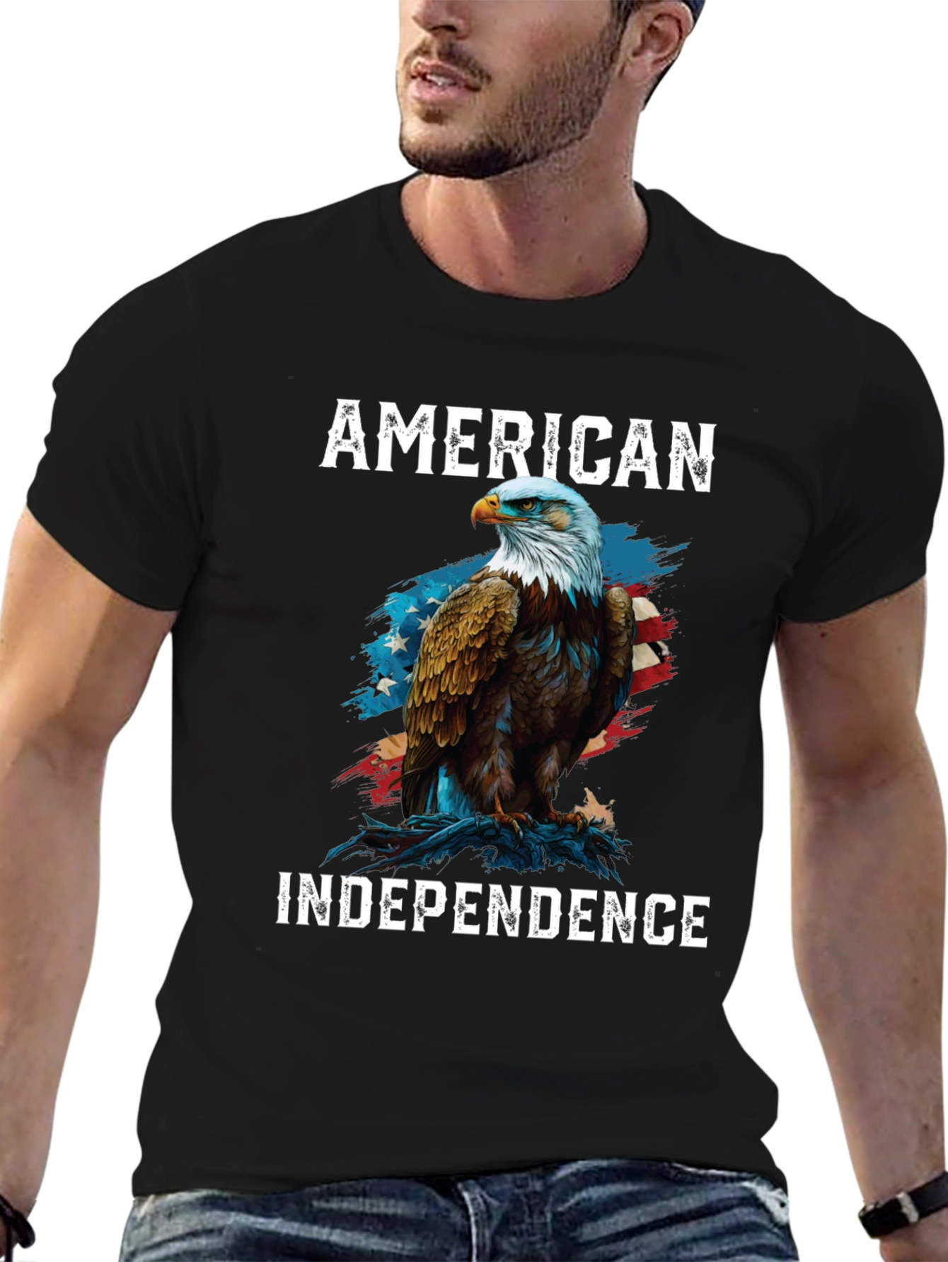 American Independence Eagle Graphic Tee