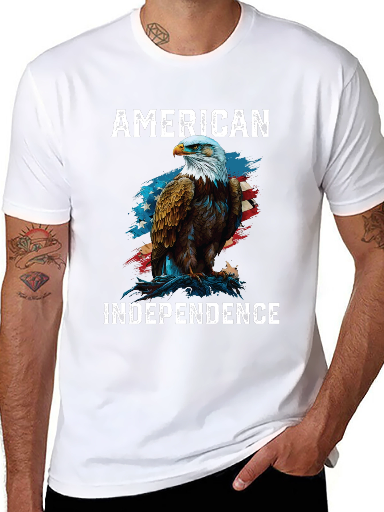 American Independence Eagle Graphic Tee