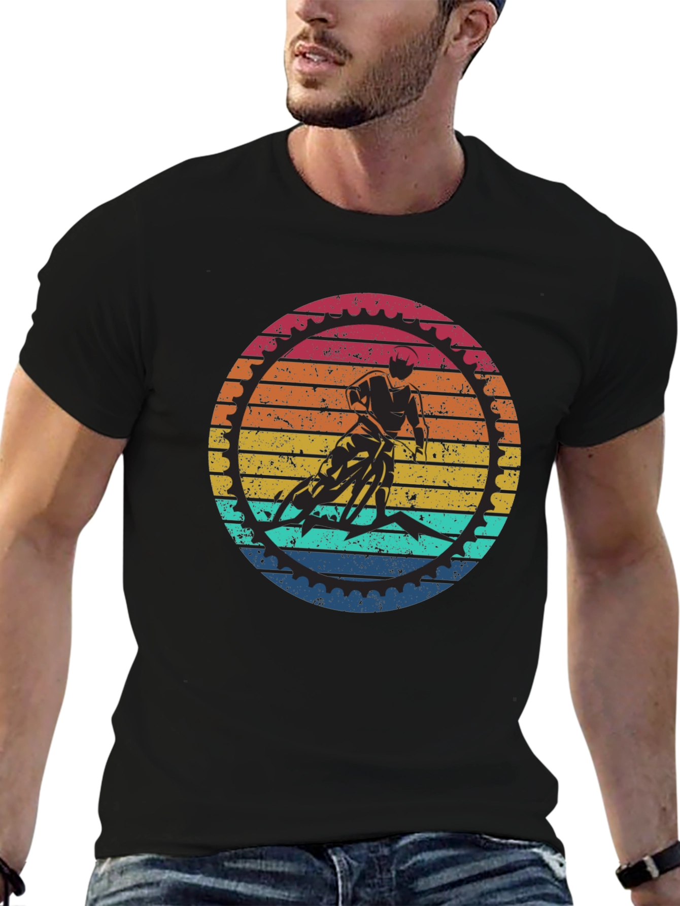 Retro Biker Graphic Tee