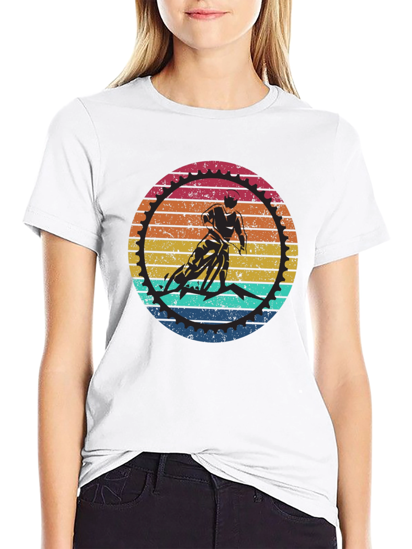 Retro Biker Graphic Tee