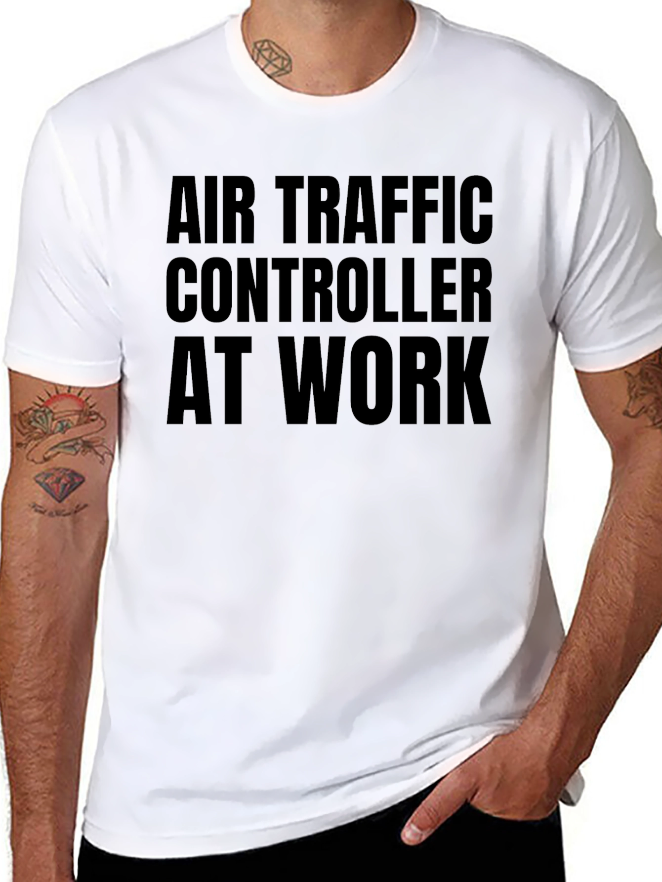 Air Traffic Controller T-Shirt - At Work