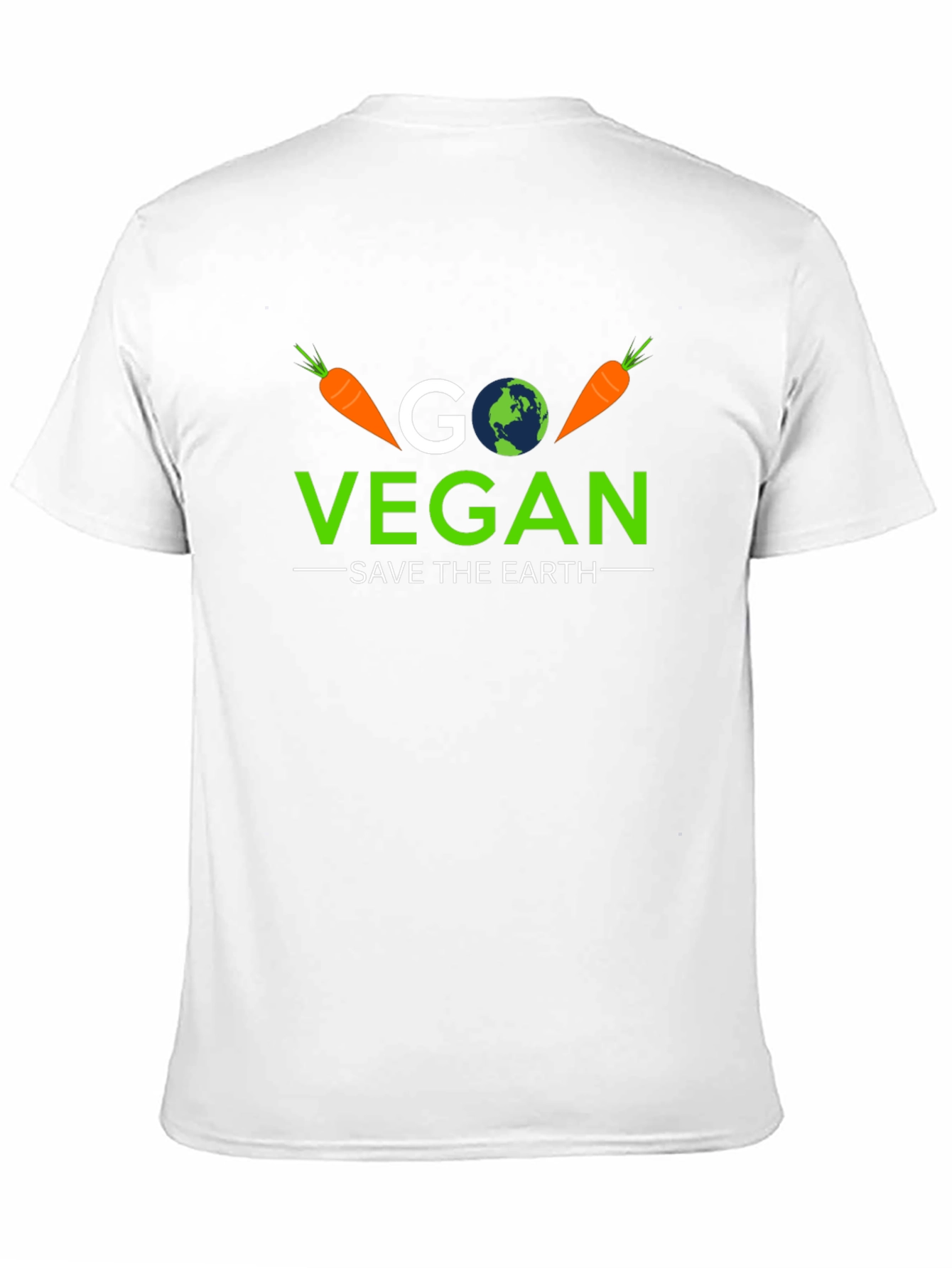 Go Vegan Save the Earth T-Shirt