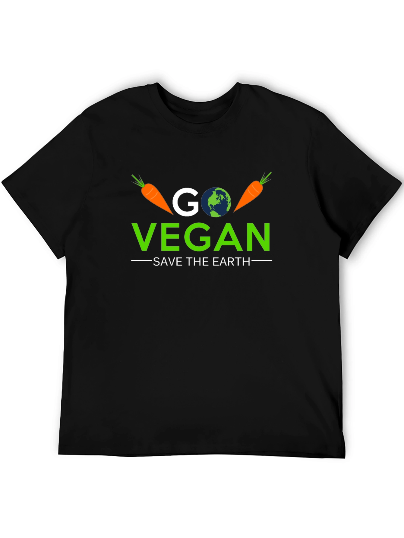Go Vegan Save the Earth T-Shirt