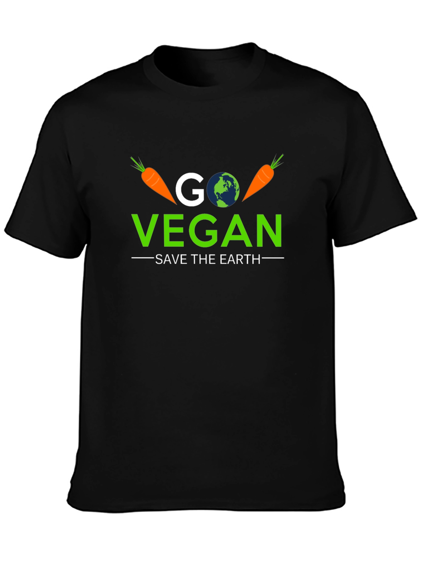 Go Vegan Save the Earth T-Shirt
