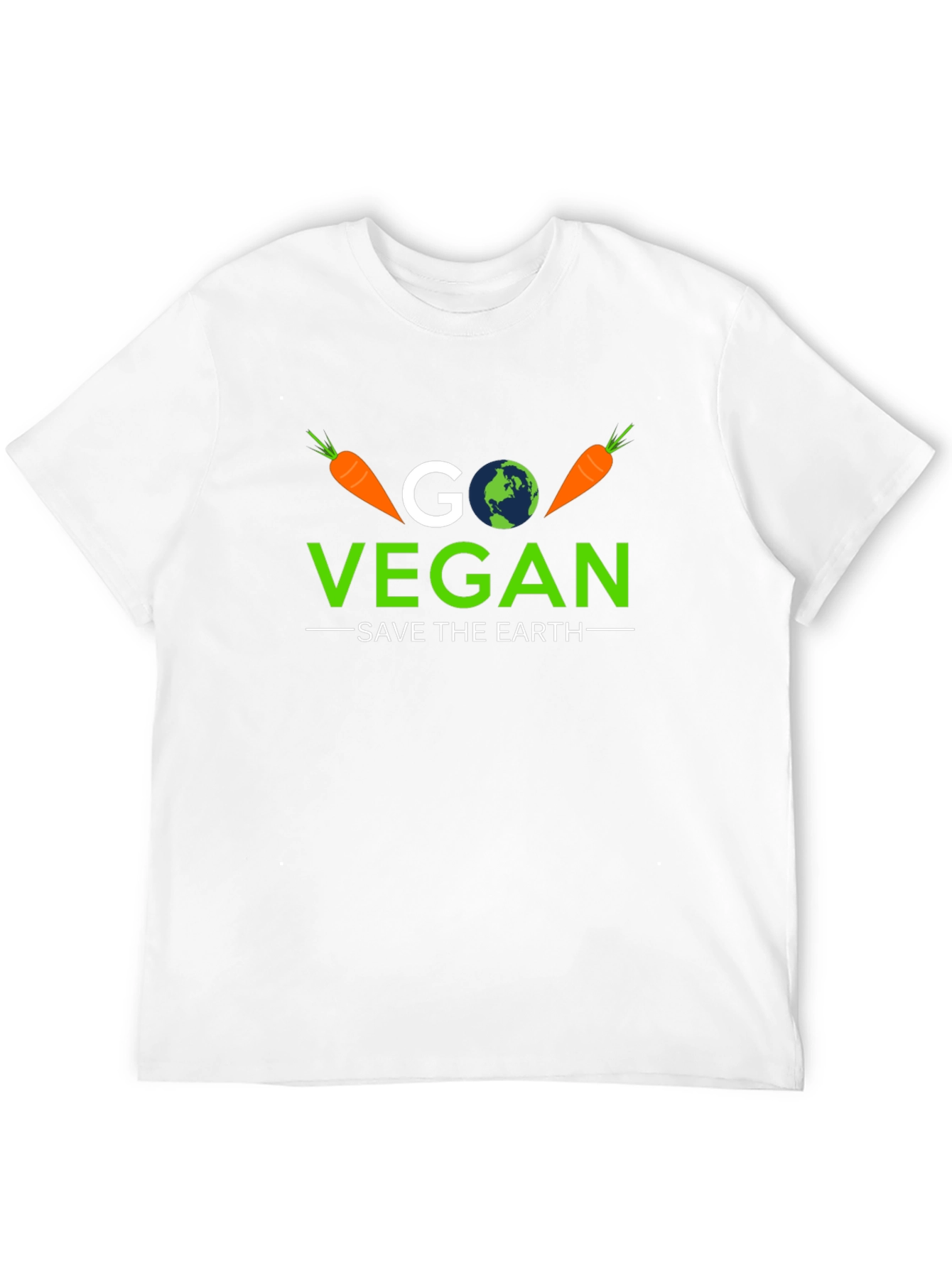 Go Vegan Save the Earth T-Shirt