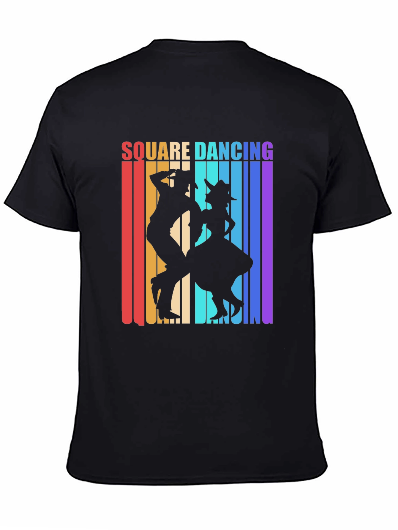 Square Dancing Retro Graphic Tee