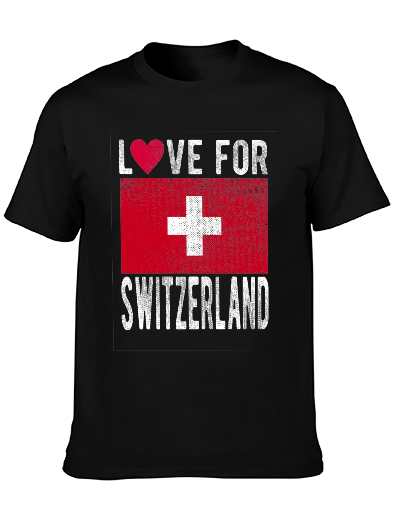 Love for Switzerland T-Shirt - Swiss Pride Tee