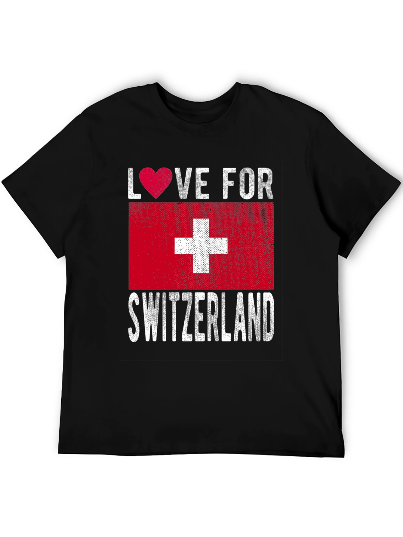 Love for Switzerland T-Shirt - Swiss Pride Tee