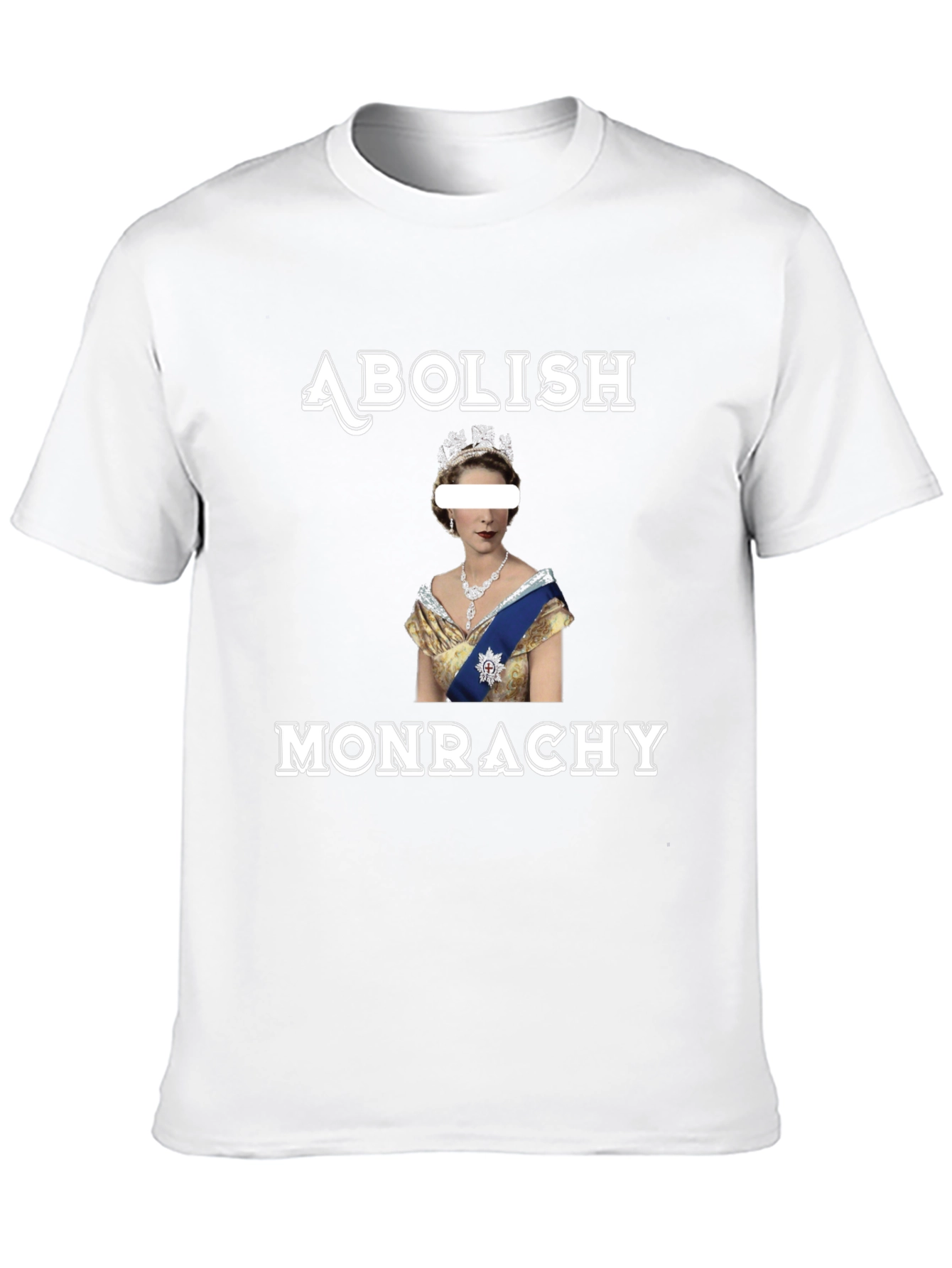 Abolish Monarchy Graphic T-Shirt