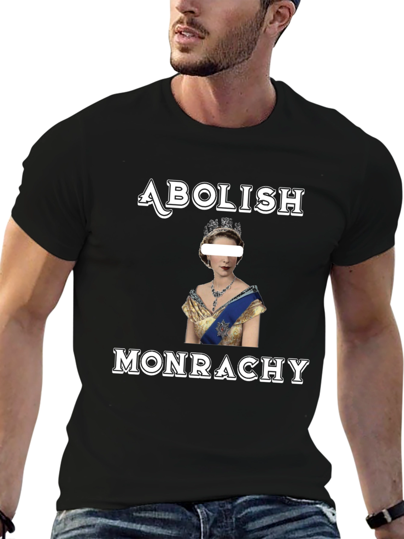Abolish Monarchy Graphic T-Shirt