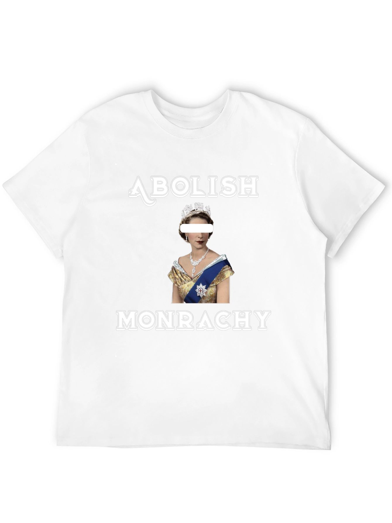 Abolish Monarchy Graphic T-Shirt