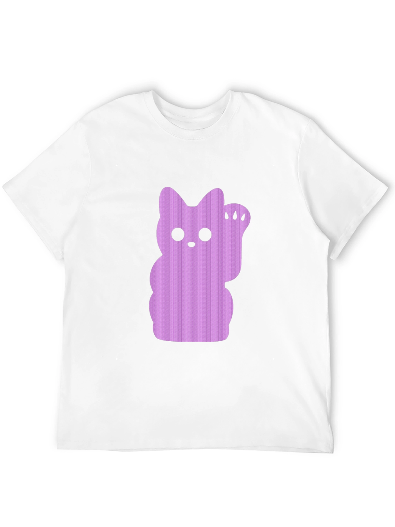 Lucky Cat Graphic Tee - Black