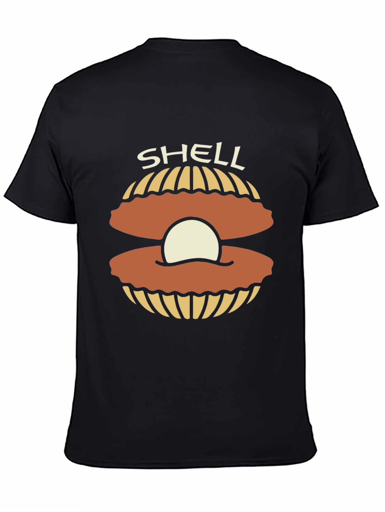 Shell Graphic T-Shirt - Classic Black Tee