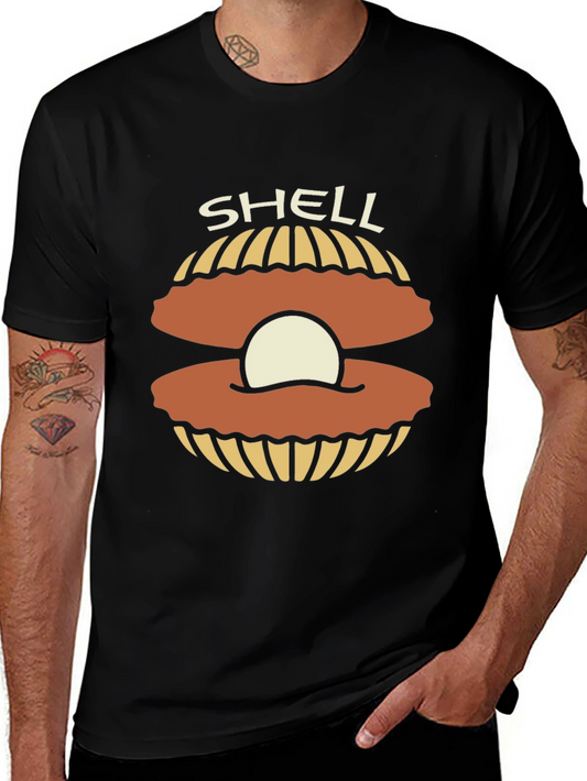 Shell Graphic T-Shirt - Classic Black Tee