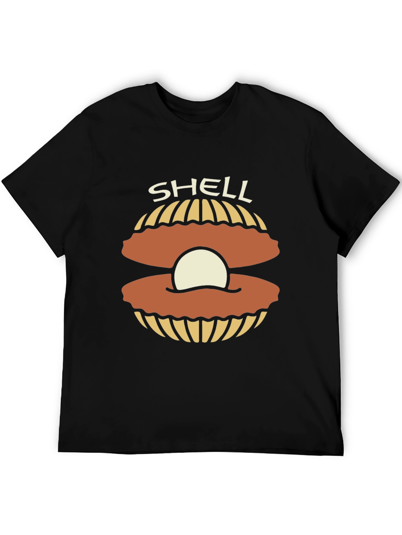 Shell Graphic T-Shirt - Classic Black Tee