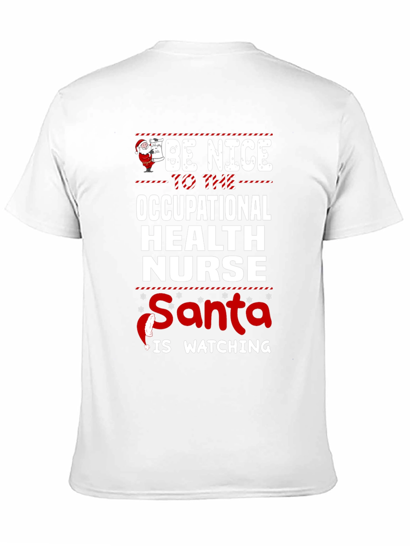 Funny Occupational Health Nurse Christmas T-Shirt