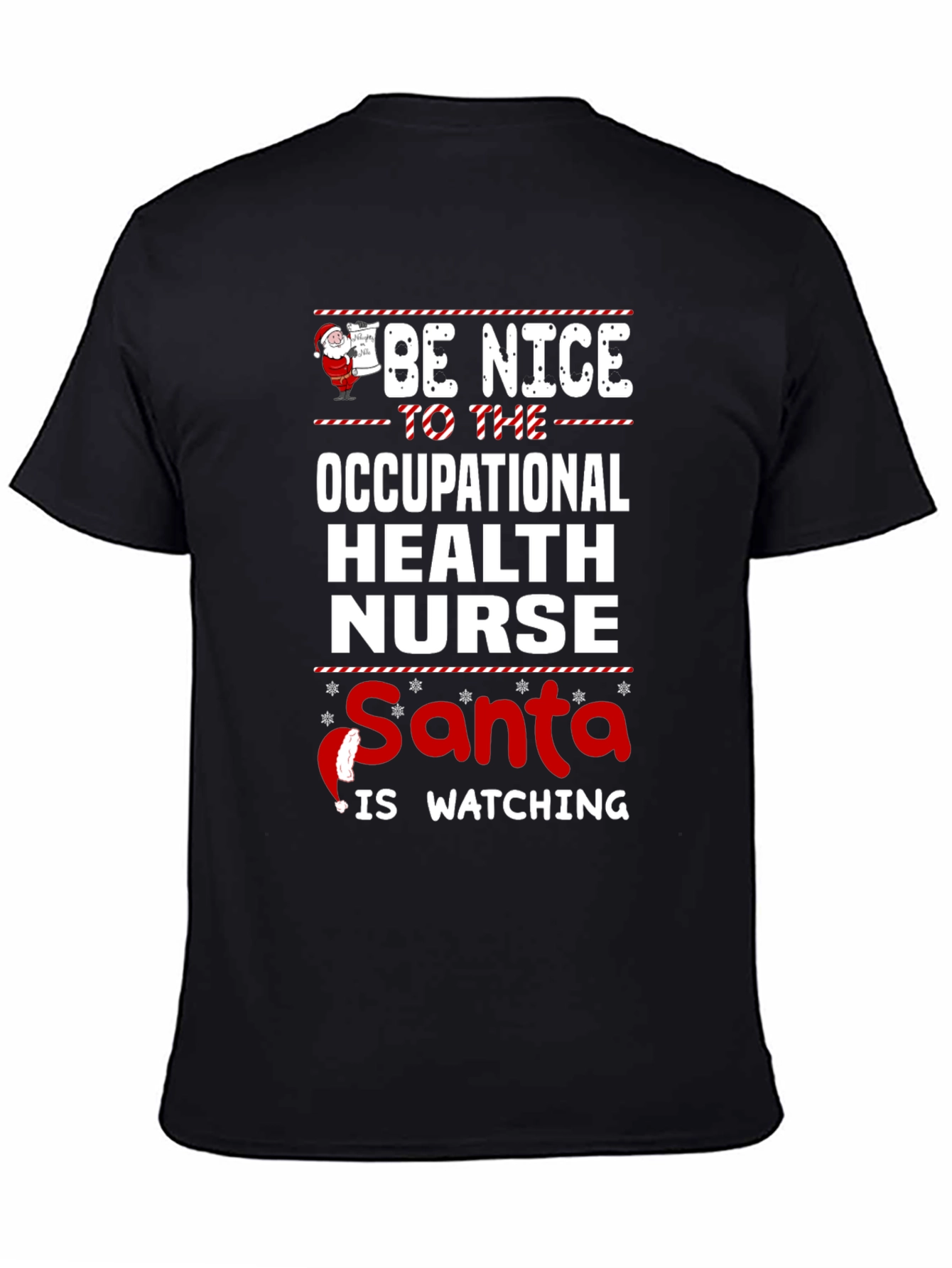 Funny Occupational Health Nurse Christmas T-Shirt