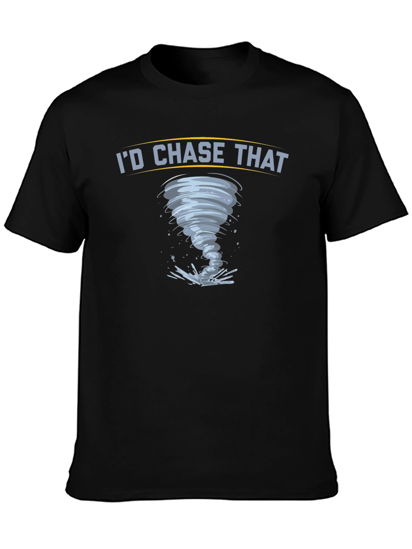 Id Chase That Tornado Graphic T-Shirt
