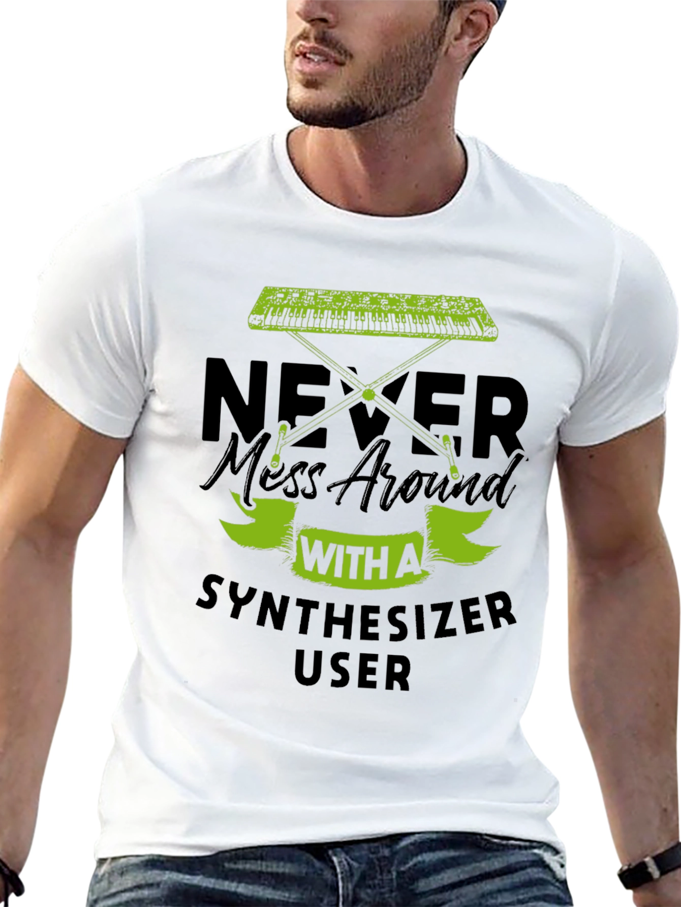 Never Mess With A Synthesizer User T-Shirt