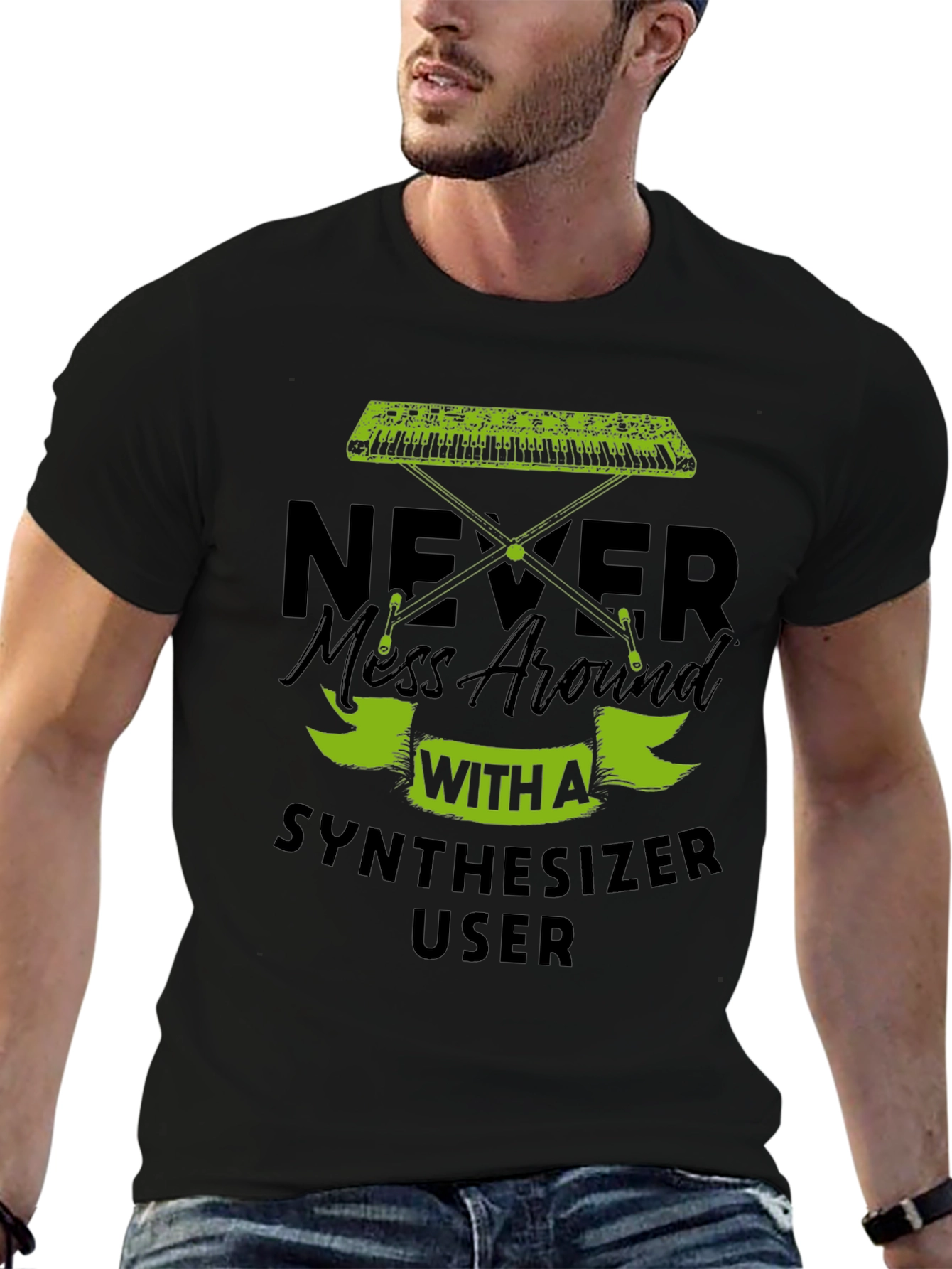 Never Mess With A Synthesizer User T-Shirt