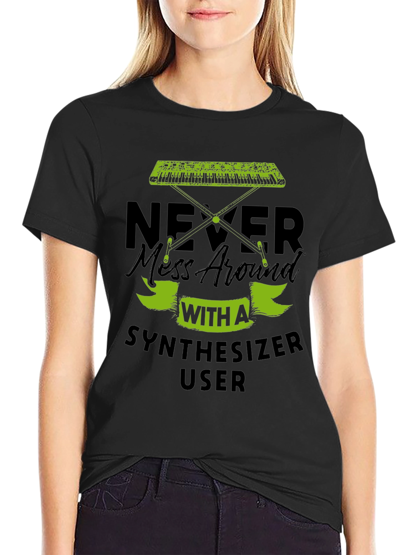 Never Mess With A Synthesizer User T-Shirt