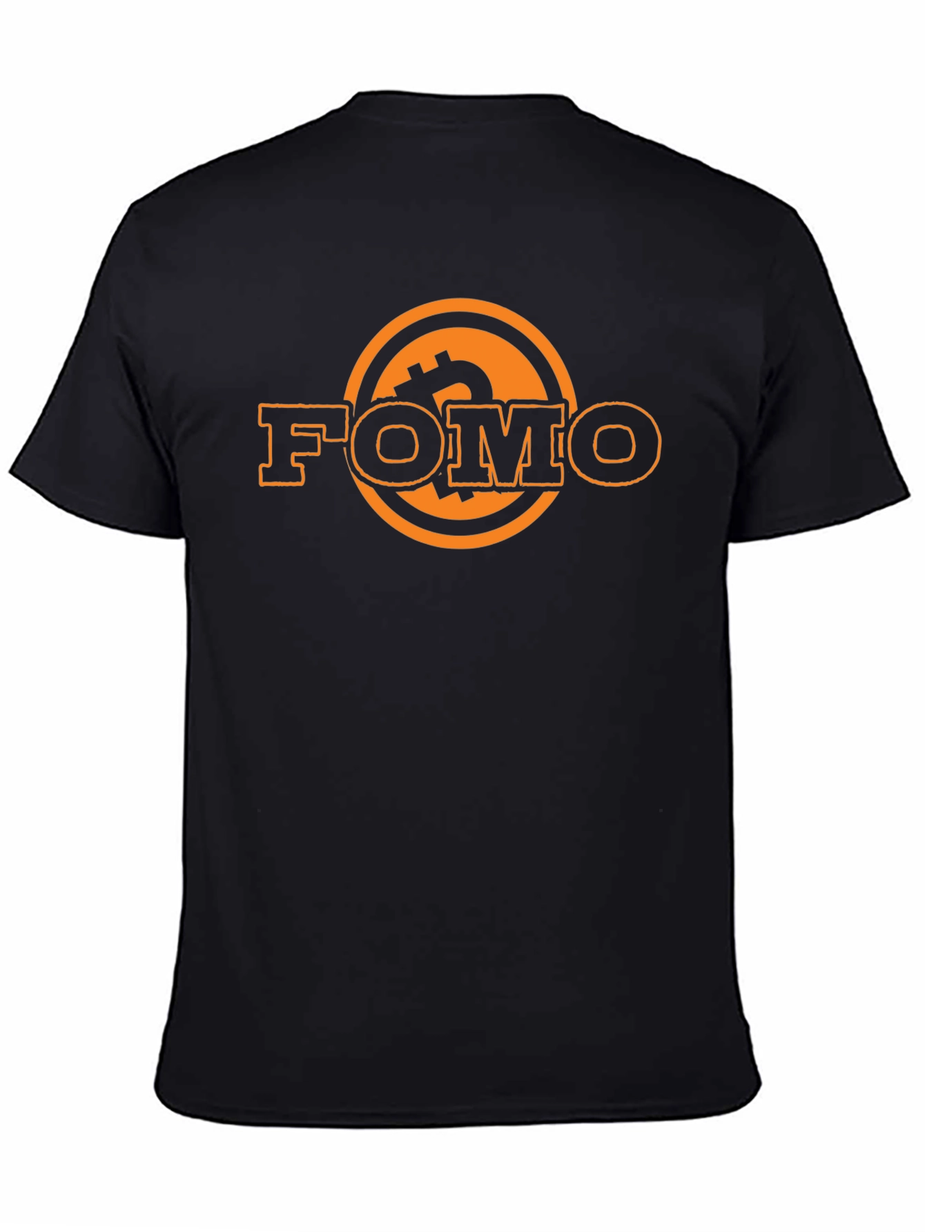 FOMO Bitcoin Crypto T-Shirt - Black