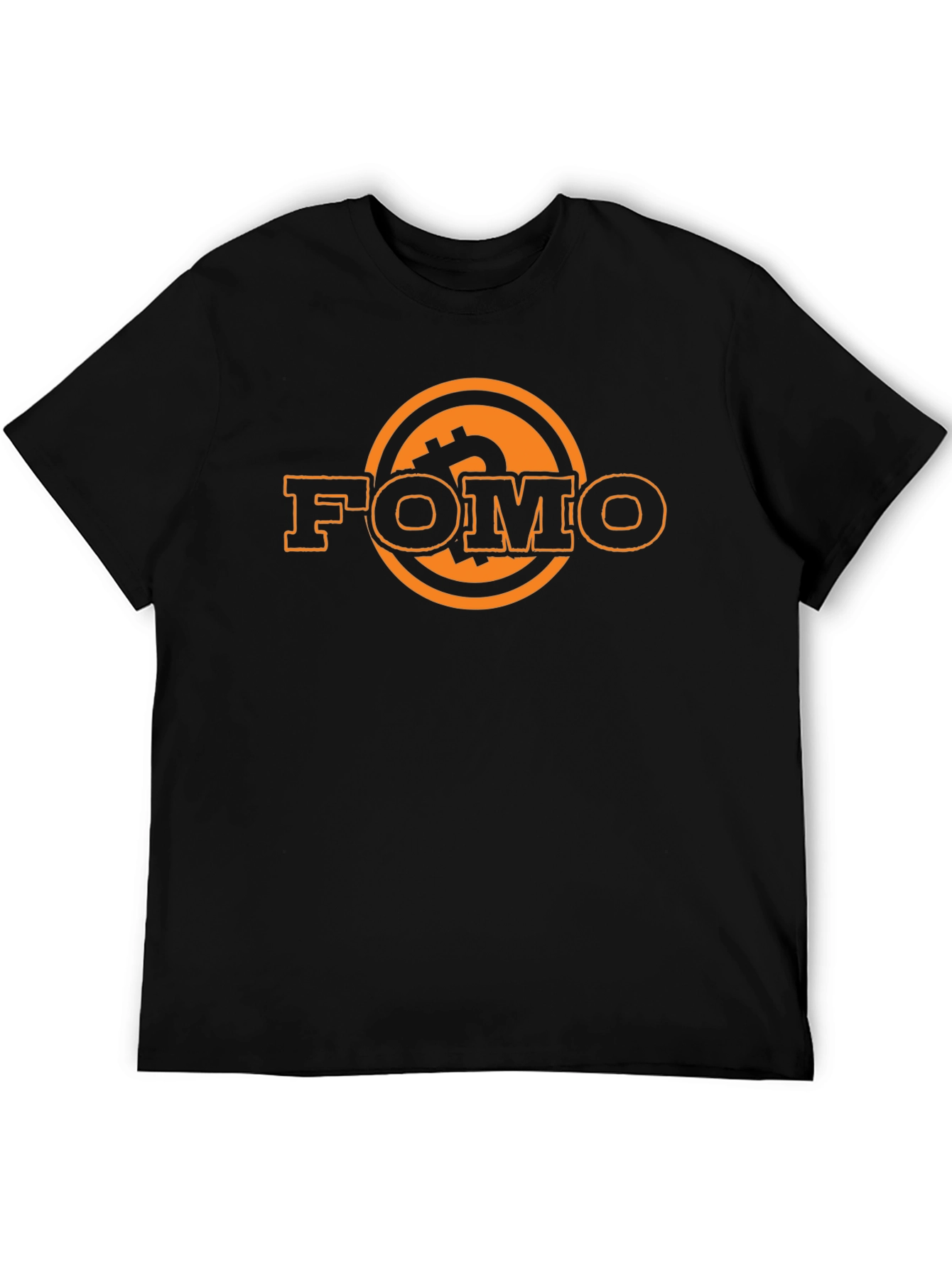 FOMO Bitcoin Crypto T-Shirt - Black