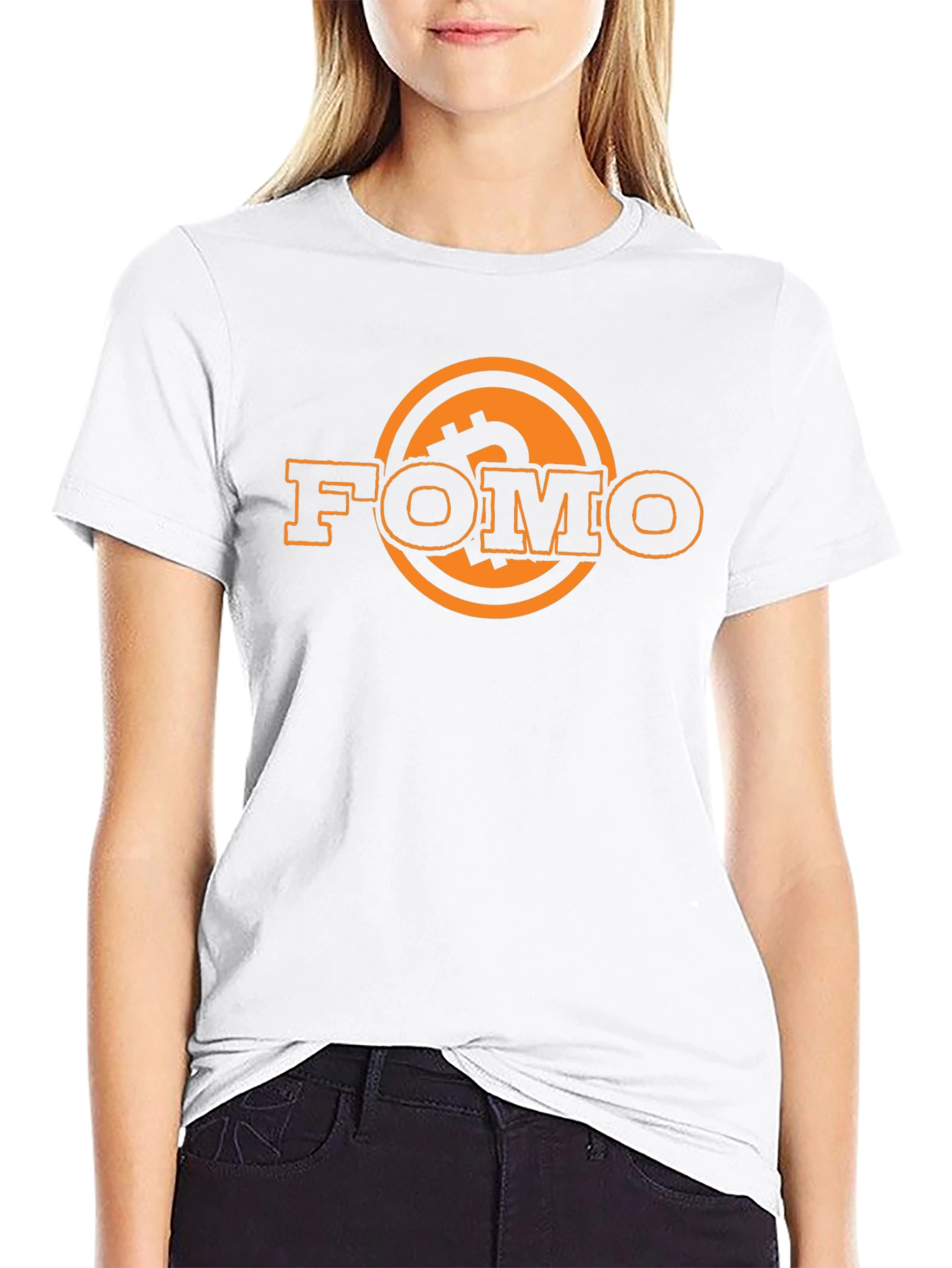 FOMO Bitcoin Crypto T-Shirt - Black