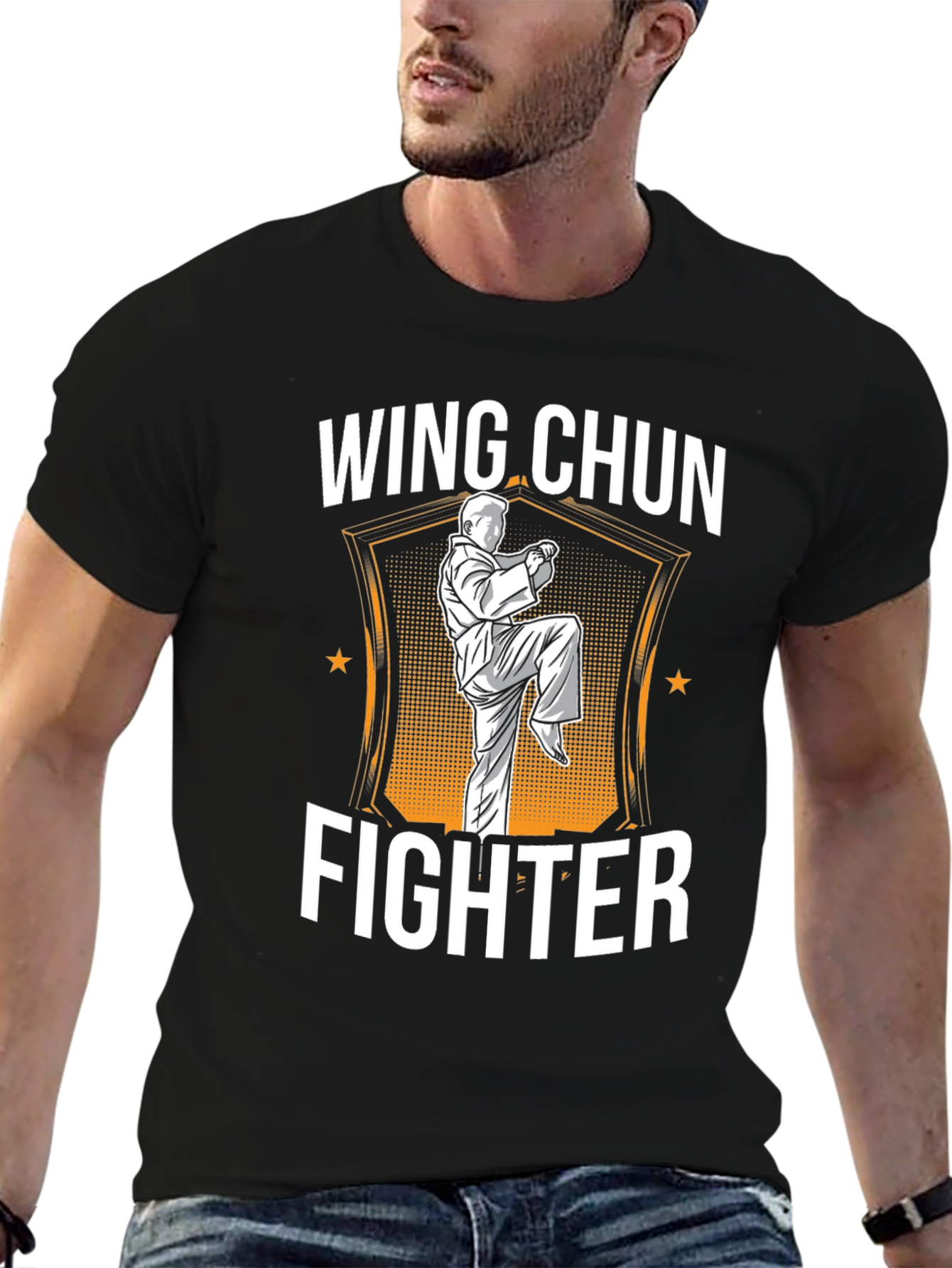 Wing Chun Fighter Graphic Tee