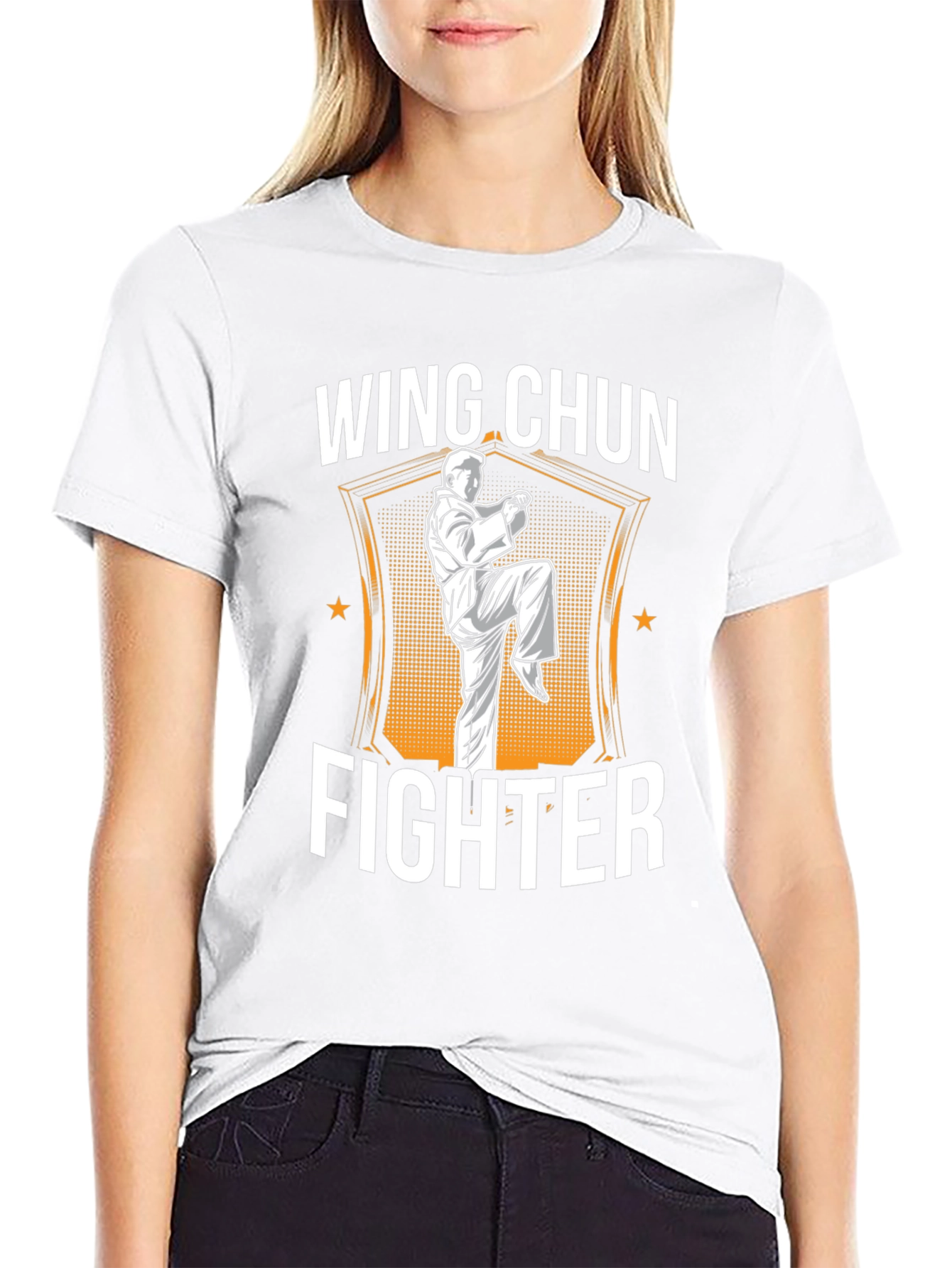 Wing Chun Fighter Graphic Tee